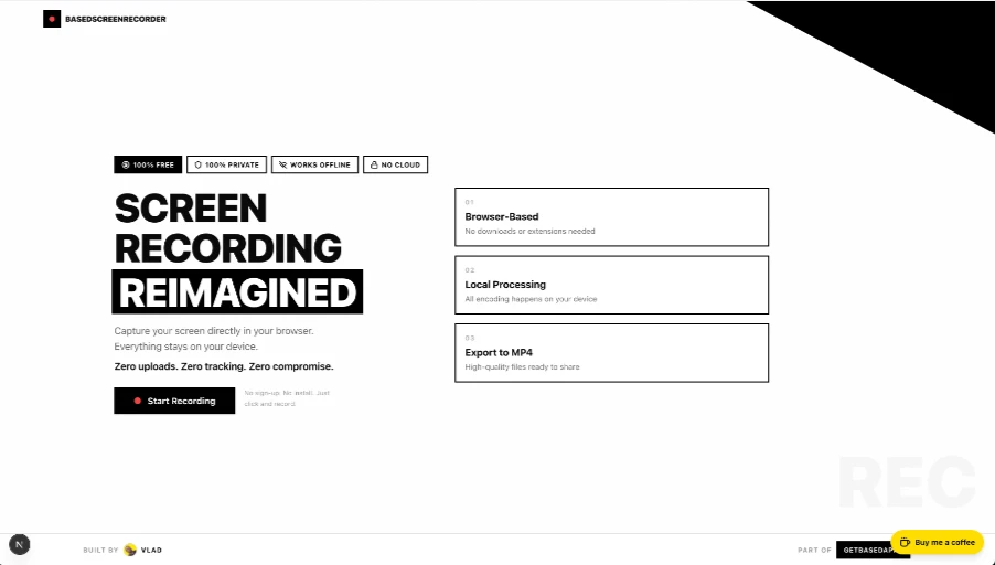 BasedScreenRecorder preview